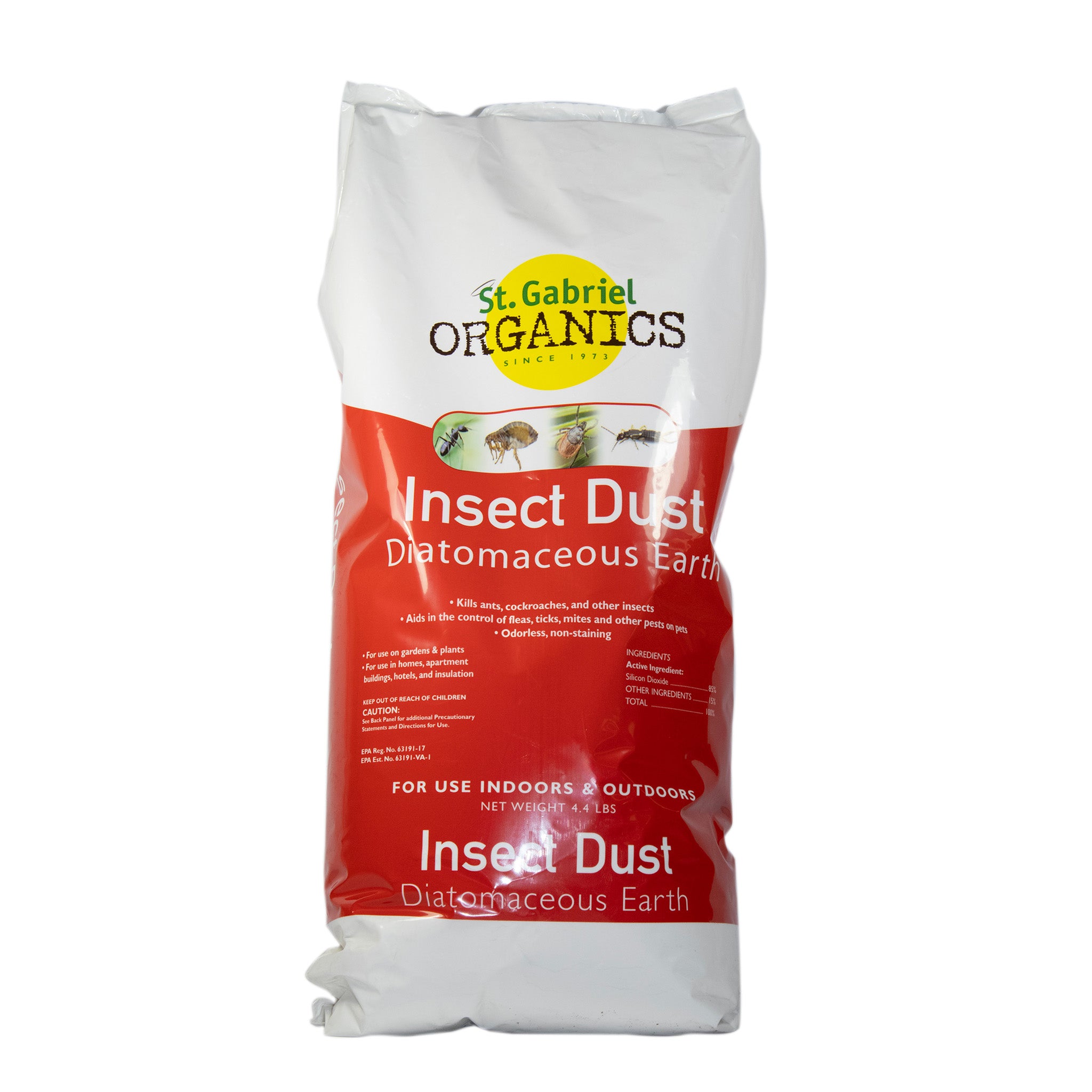 St. Gabriel Organics® Insect Dust Diatomaceous Earth, 4 Lb