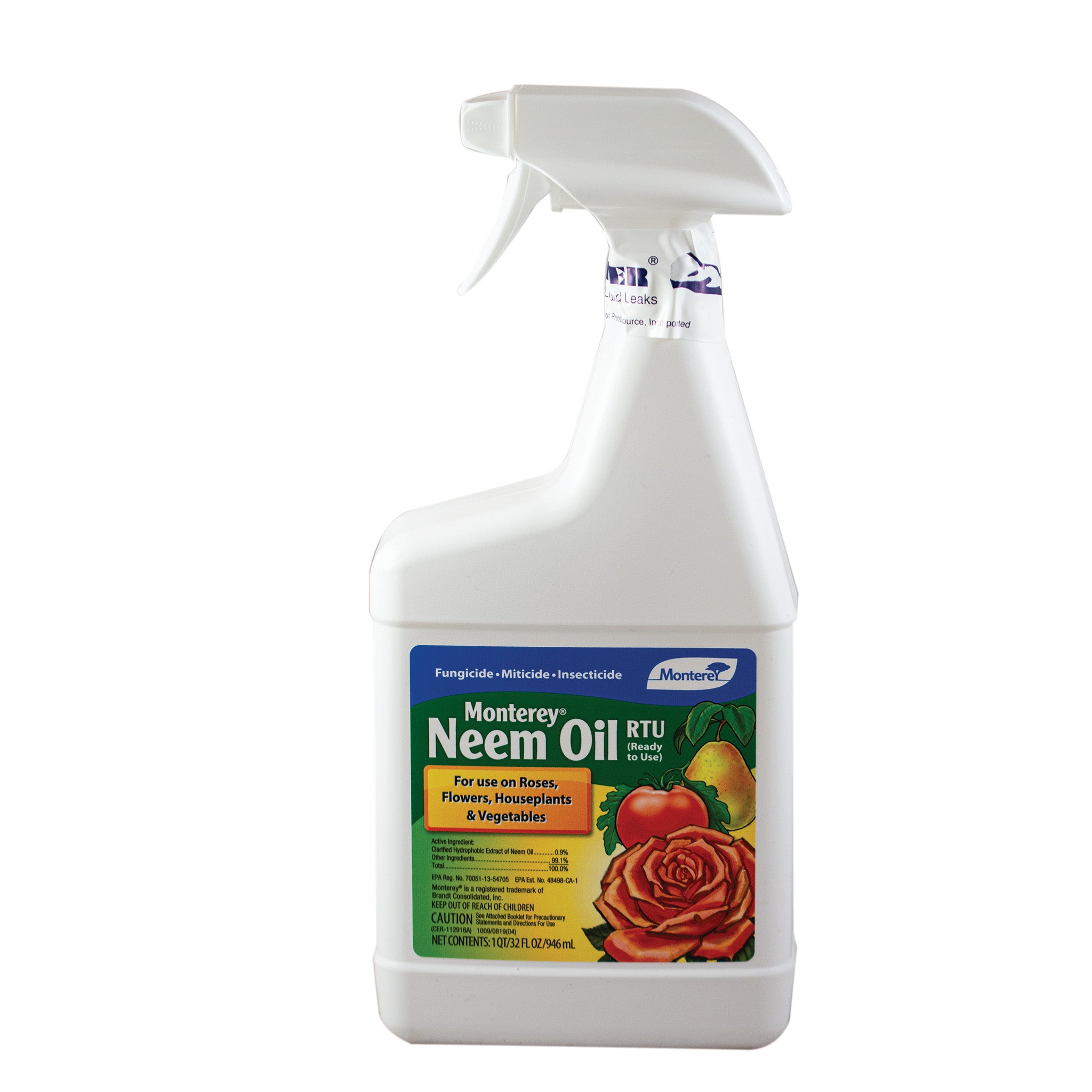 Monterey® 70% Neem Oil, Ready-To-Use, 1 Qt