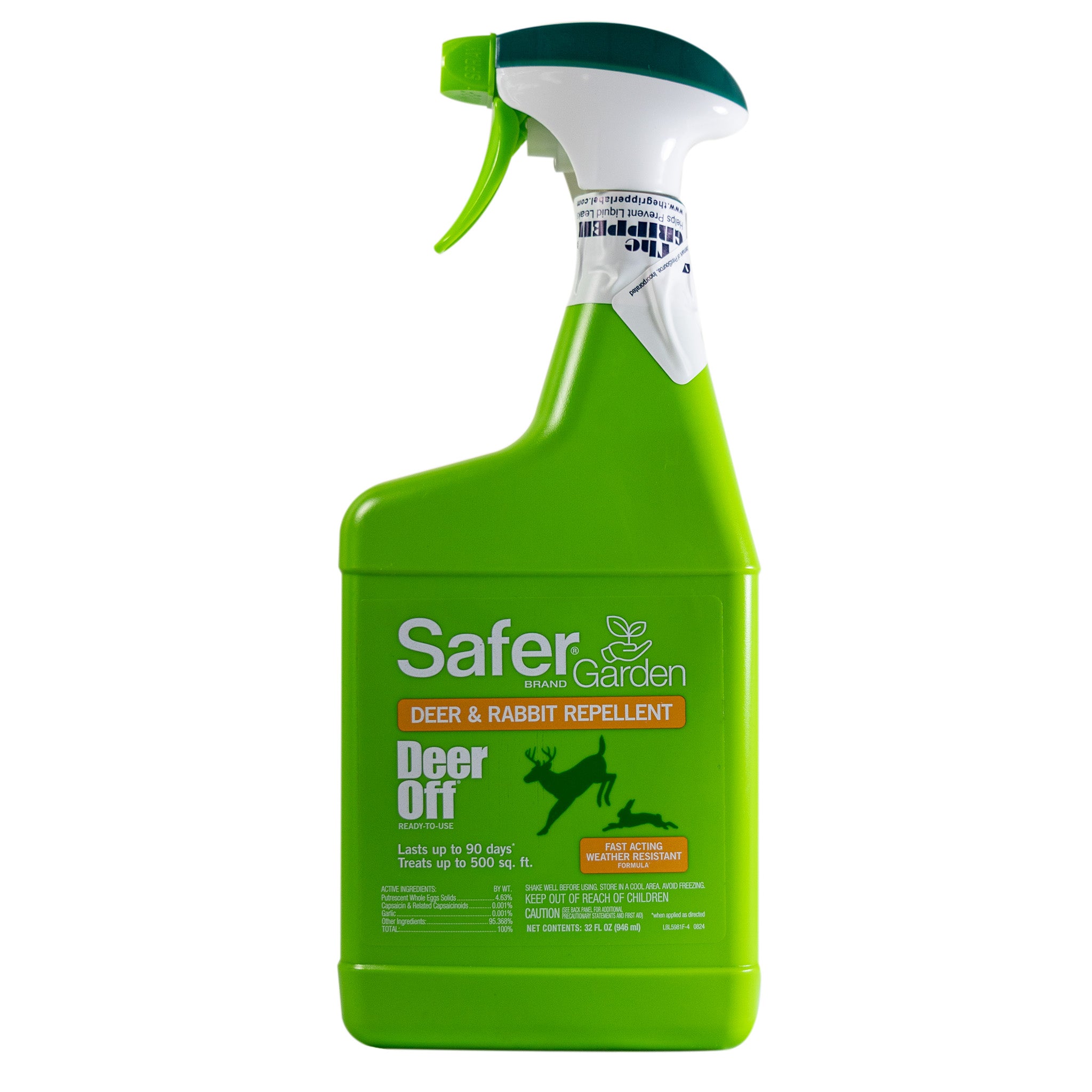 Safer® Brand Critter Ridder® Deer & Rabbit Repellent, Ready-To-Use, 32oz