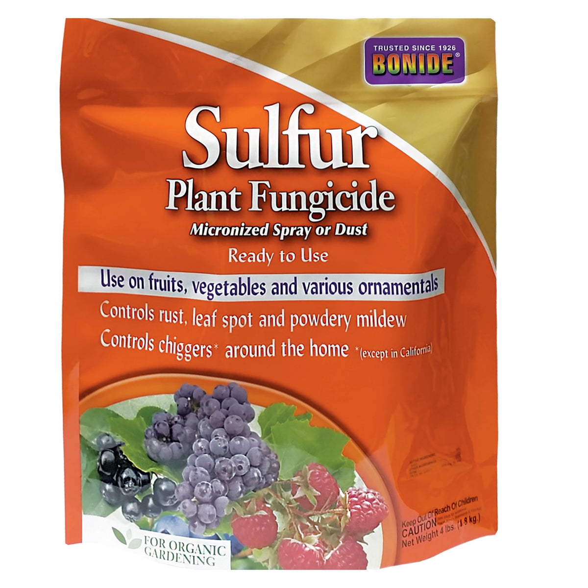 Bonide Sulfur Plant Fungicide 4# #Bnd142