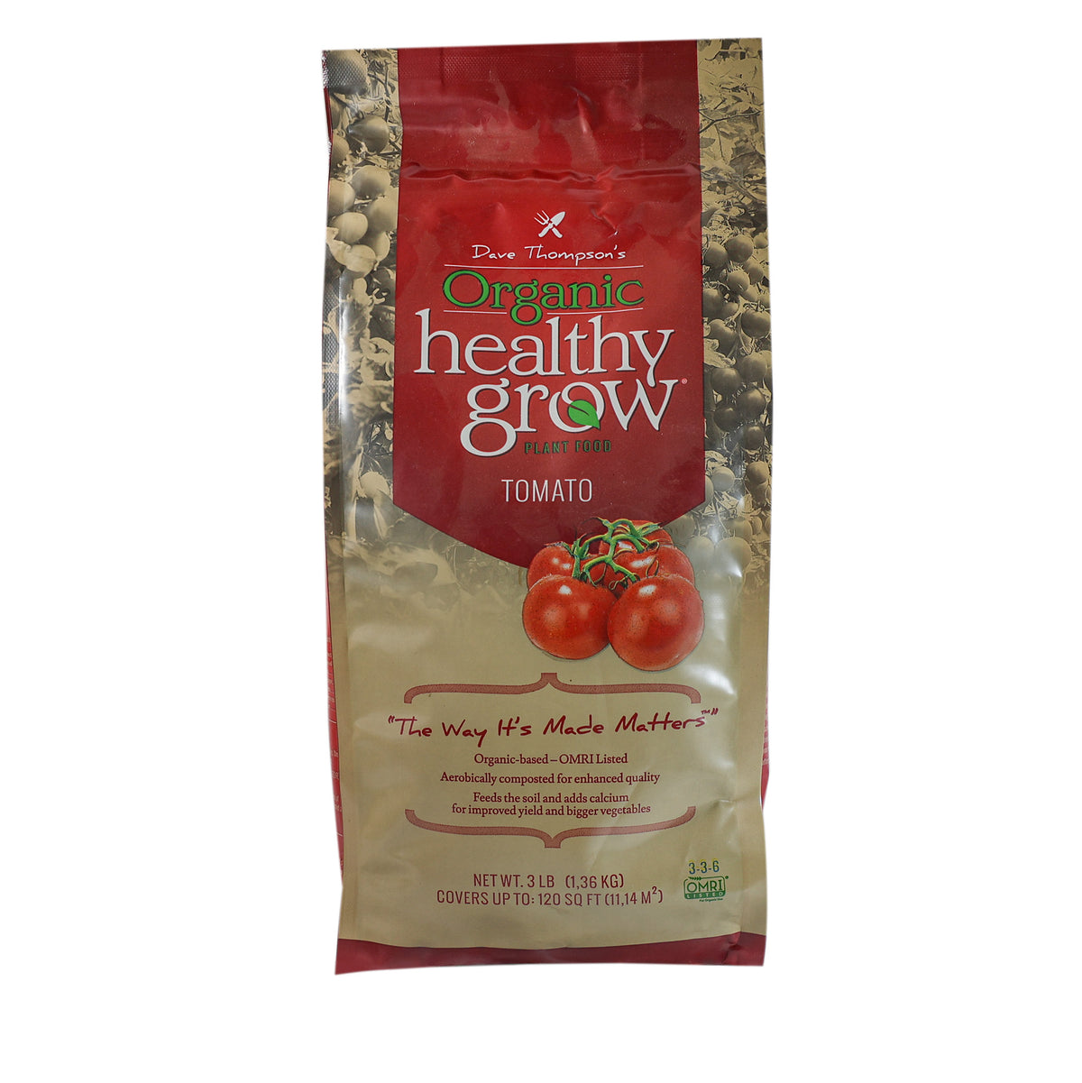 3# Healthy Grow Organics Tomato 3-3-6