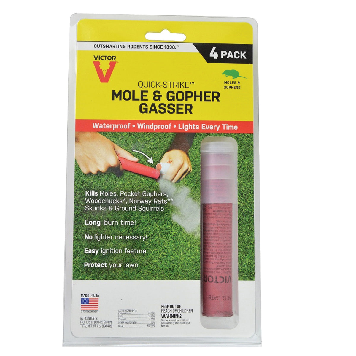 Victor Gopher & Mole Gasser