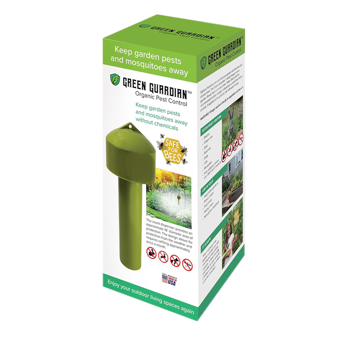 Green Guardian™ Organic Pest and Mosquito Control Device