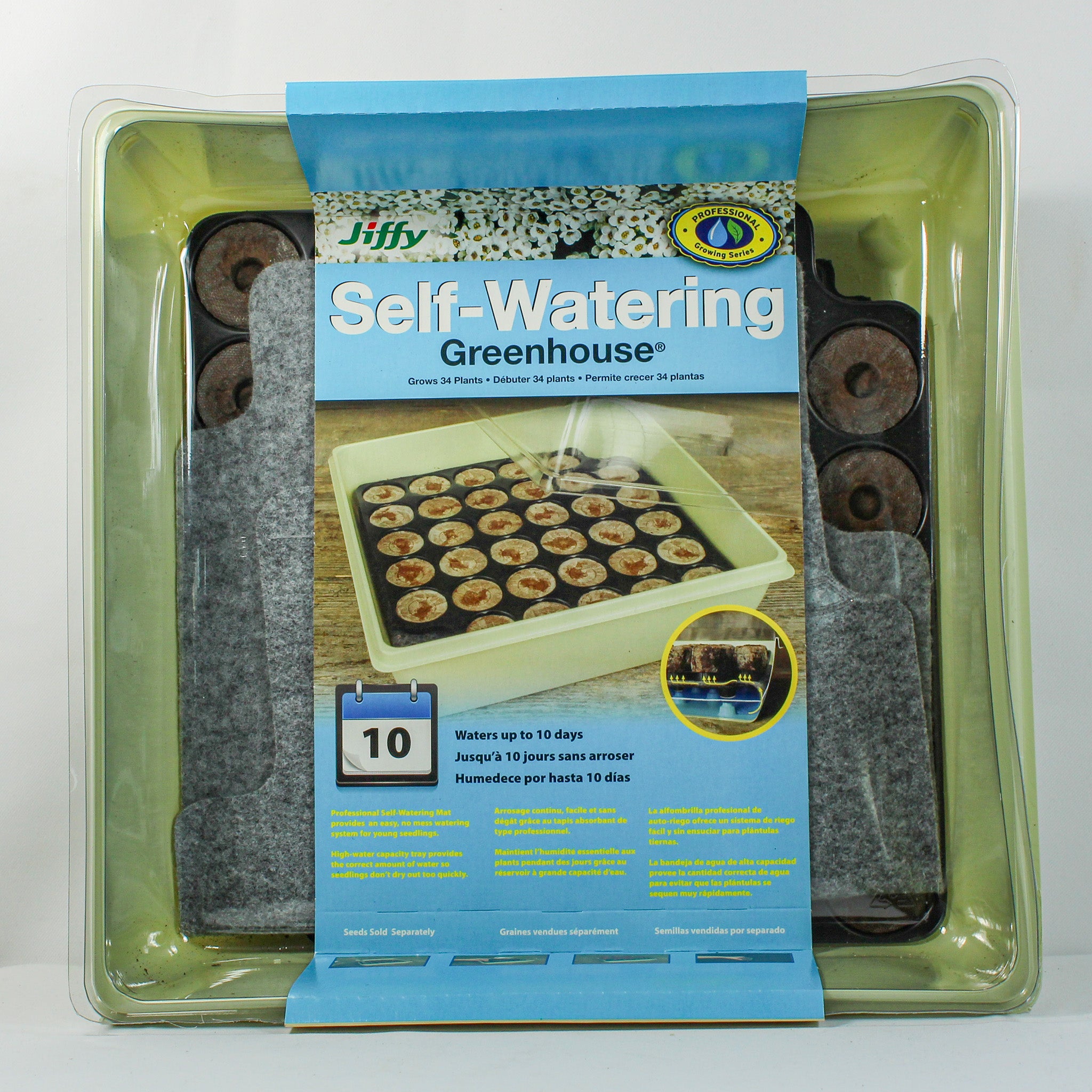 Jiffy-7® Self-Watering Greenhouse Kit