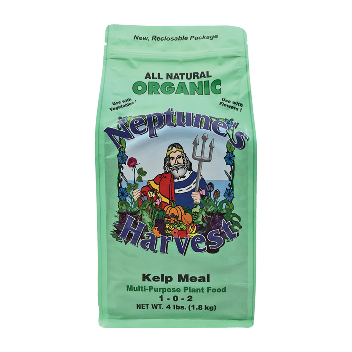 Neptune's Harvest® Kelp Meal Multi-Purpose Plant Food 1-0-2, 4 Lb