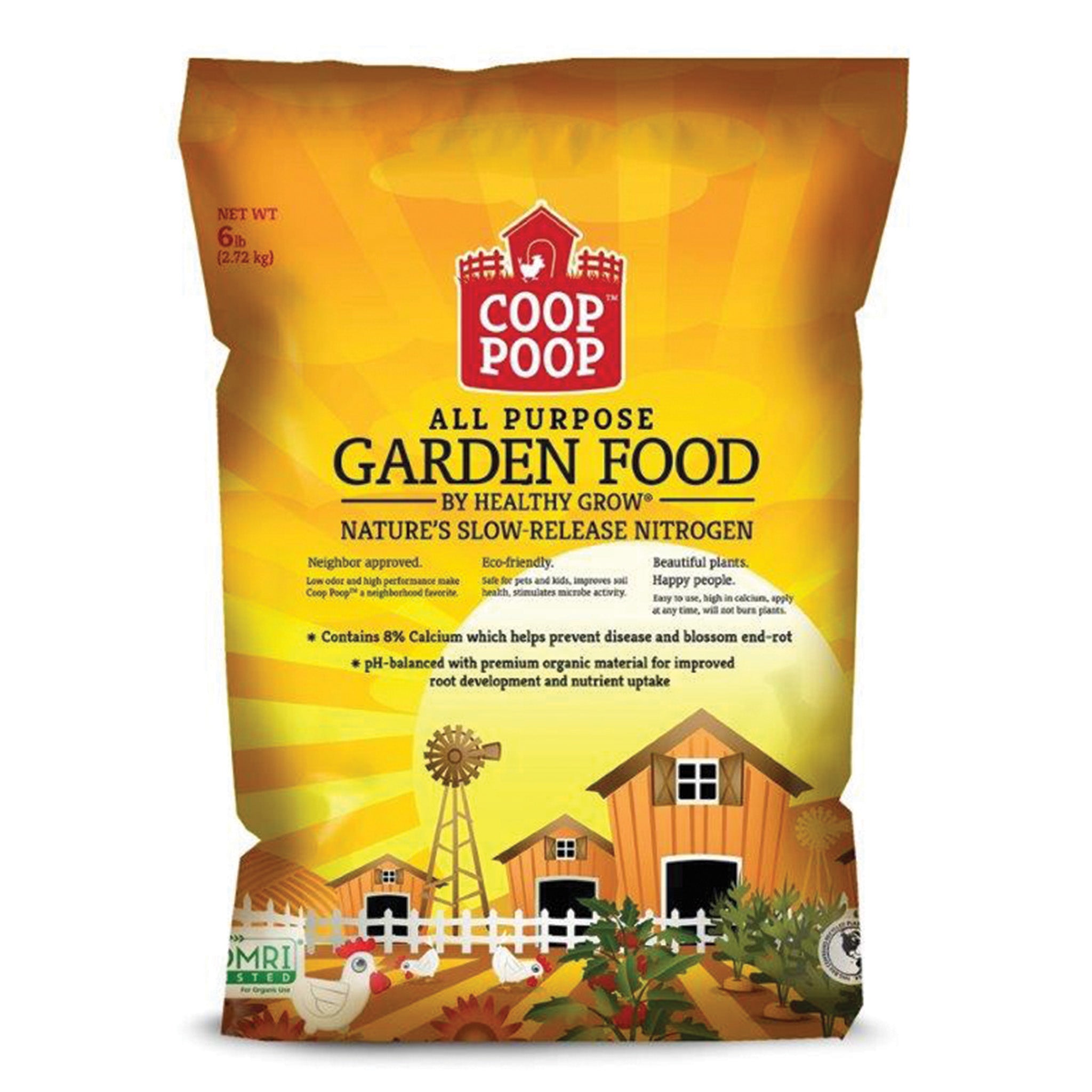 Coop Poop™ Lawn And Garden Fertilizer, 6 LB
