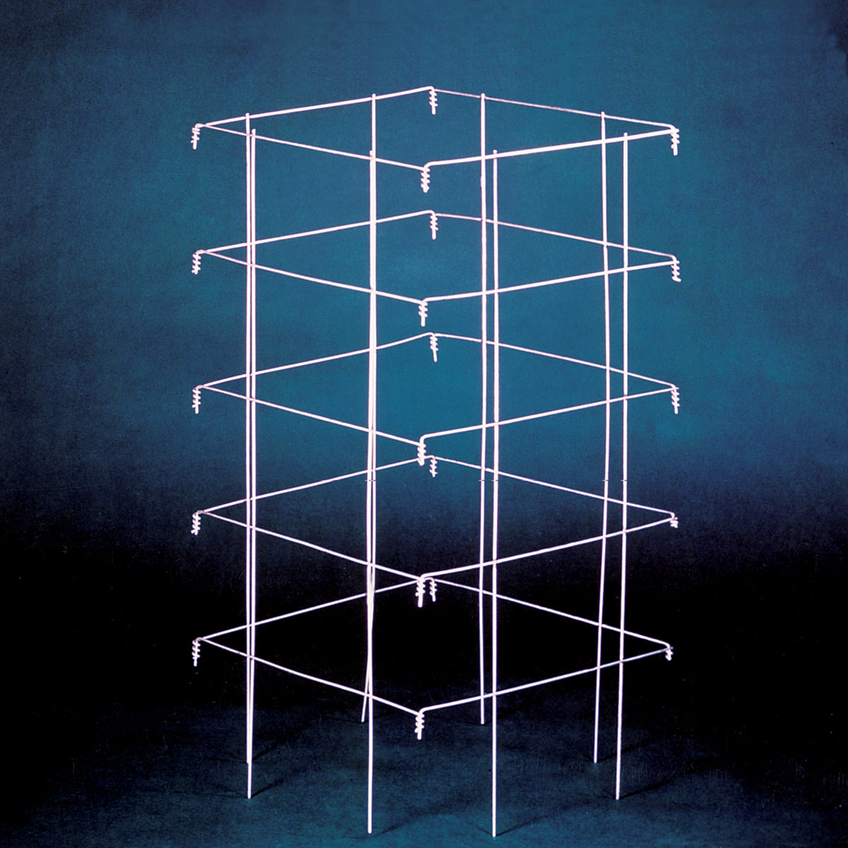 Tomato Cage, Galvanized, Collapsible, 3 Pack, 40 Inch