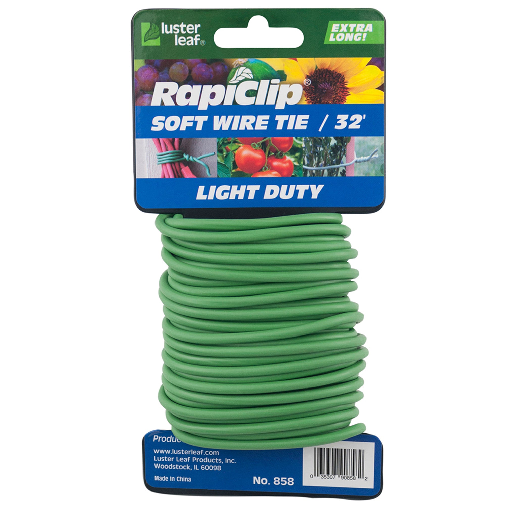 Rapiclip® Luster Leaf® Soft Wire Ties, 32 Ft