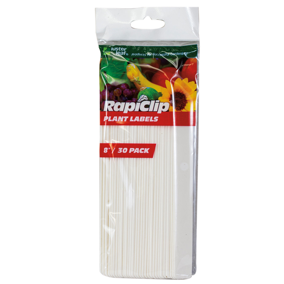 Luster Leaf® Rapiclip® Plastic Plant Labels, 8 Inch, 30 Pack
