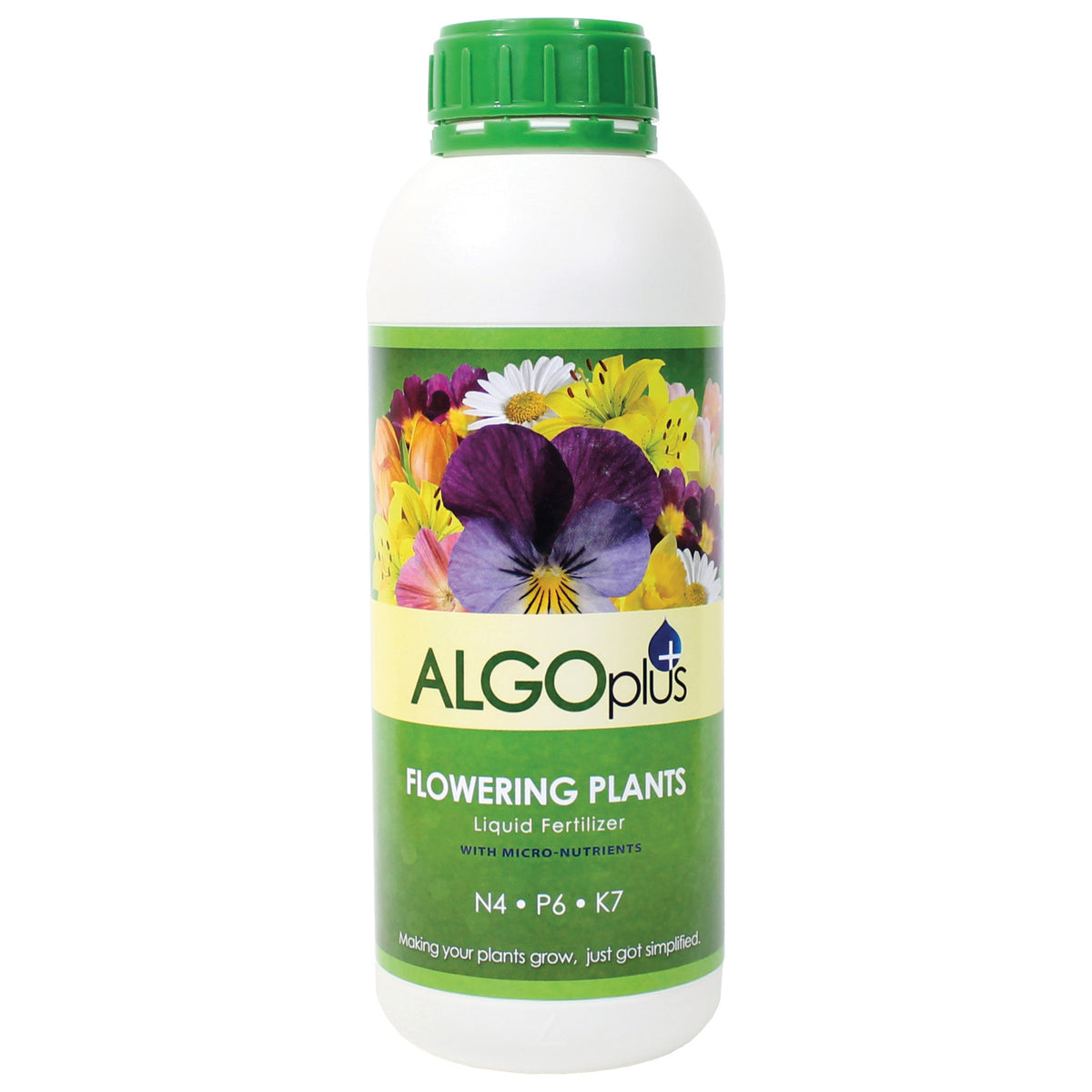 Algoplus Flowering Plant Fertilizer, Concentrate, 1 L