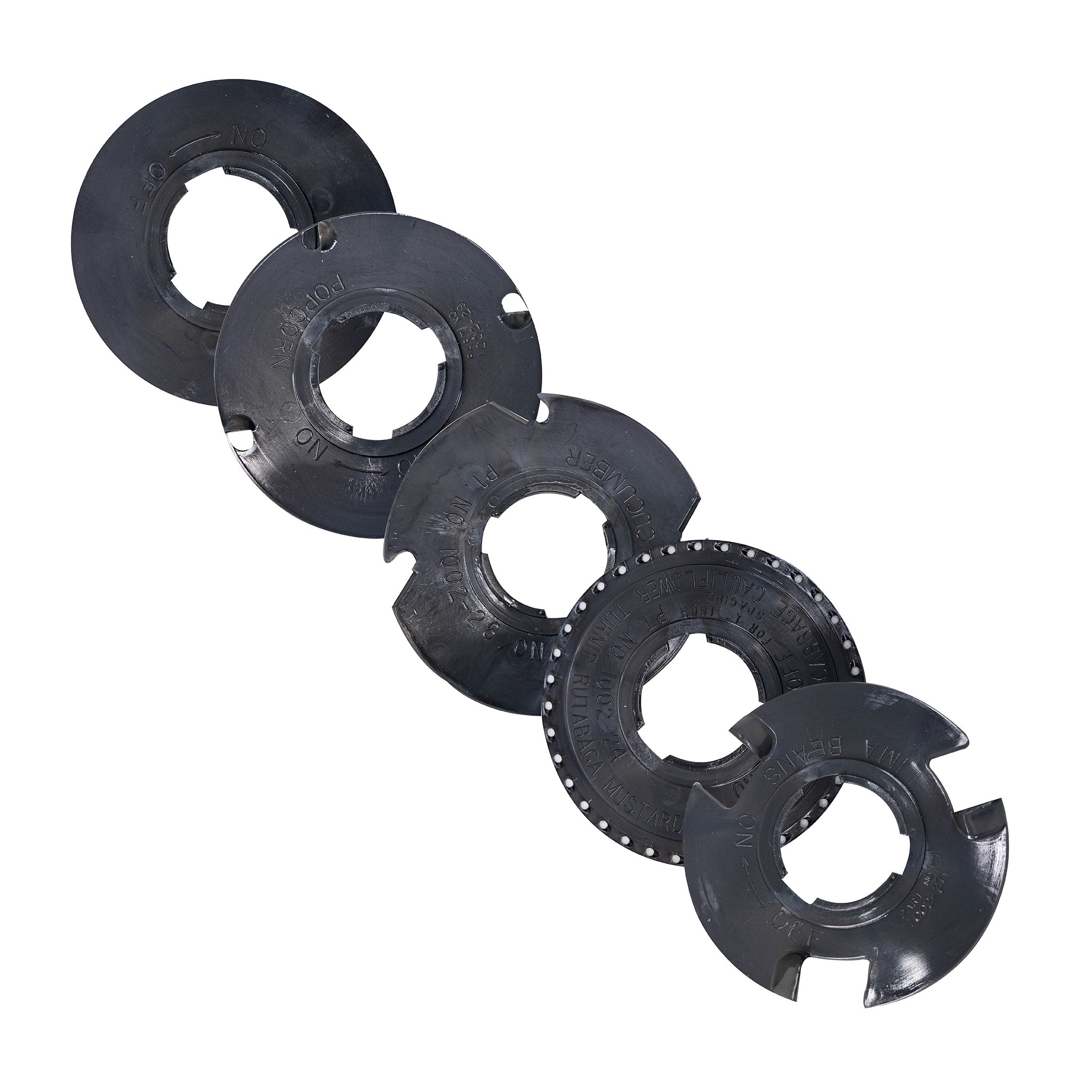 Earthway® Optional Seed Plates - Set Of 5
