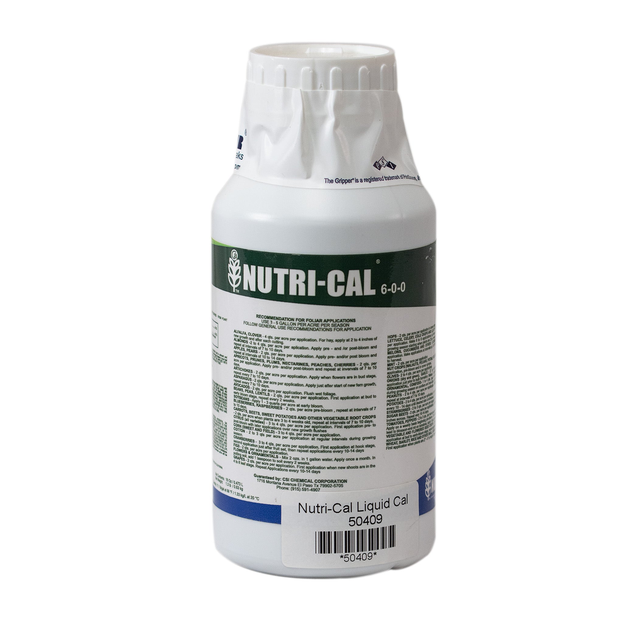 Nutri-Cal Liquid Calcium, Concentrate, 16 oz