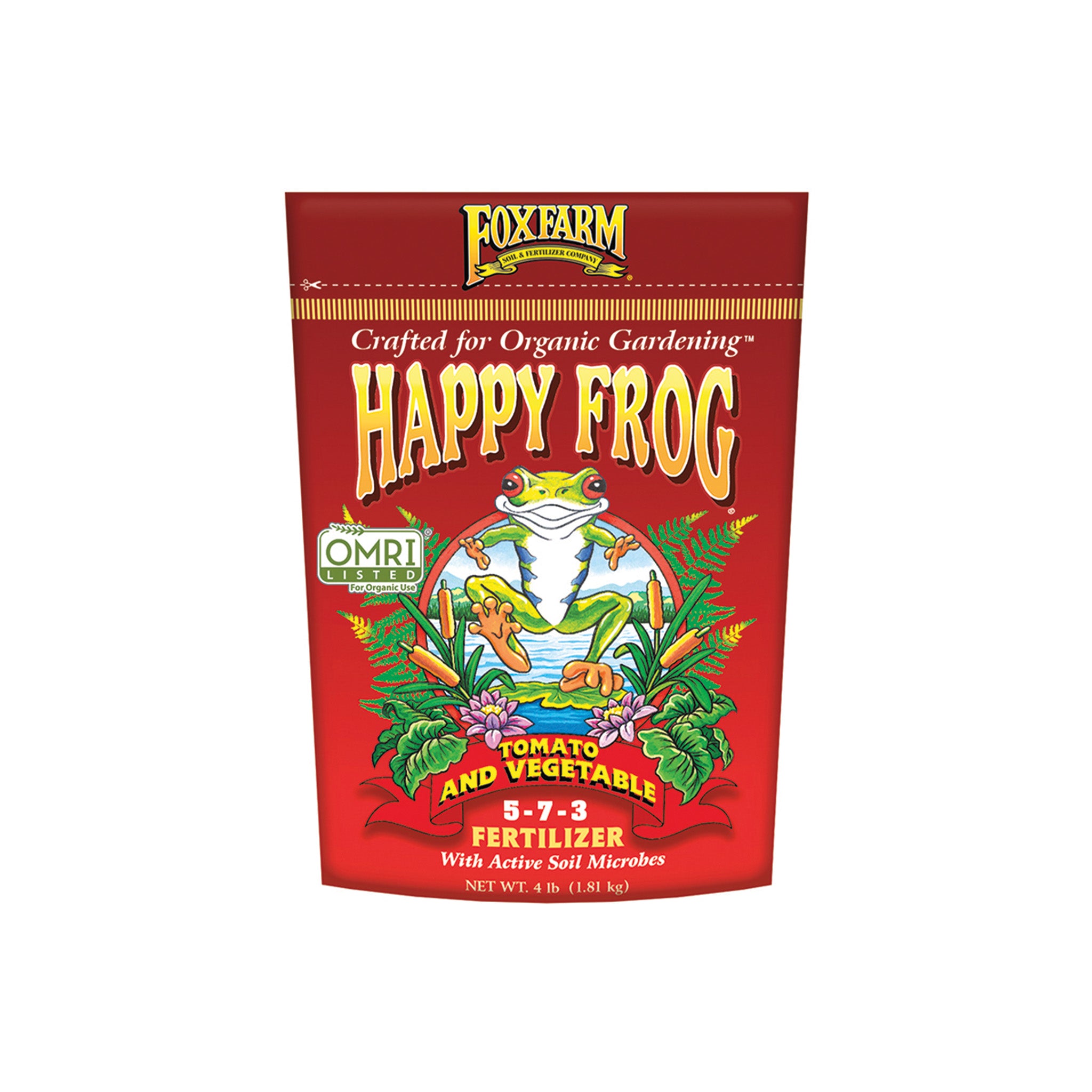 FoxFarm® Happy Frog® Tomato & Vegetable Fertilizer, 4 Lb